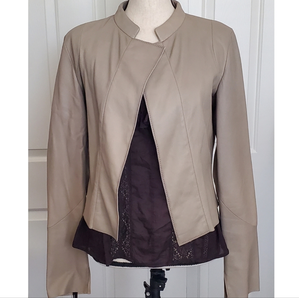 Trouve Leather Jacket Size Medium